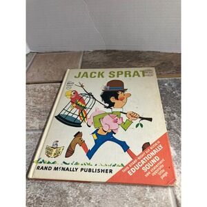 Jack Sprat Big Edition Start Right Elf Book Rand McNally Childrens Vintage